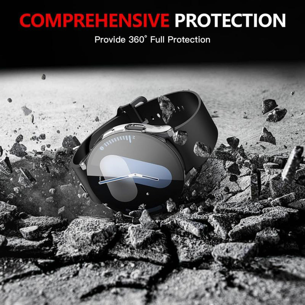 Techsuit Defense360 Pro deksel for Samsung Galaxy Watch7 40mm, Transparent