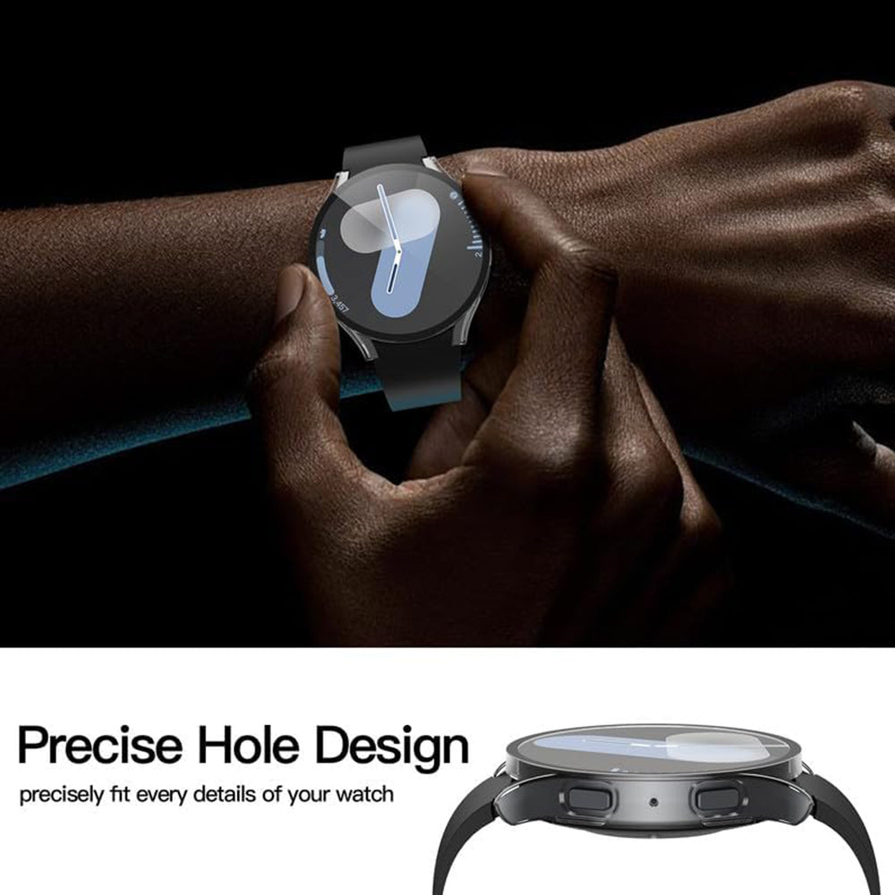 Techsuit Defense360 Pro deksel for Samsung Galaxy Watch7 44mm, Transparent