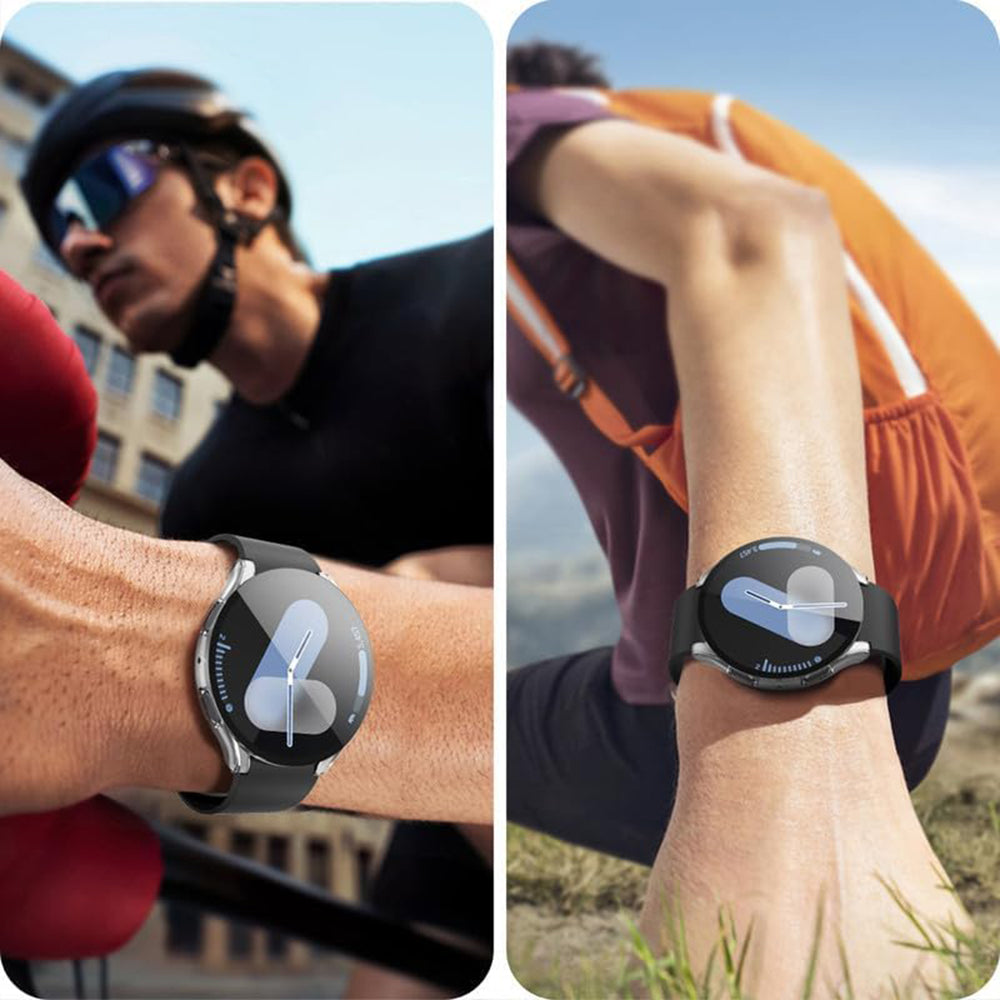 Techsuit Defense360 Pro deksel for Samsung Galaxy Watch7 44mm, Transparent