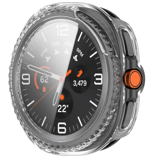 Techsuit Defense360 Pro deksel for Samsung Galaxy Watch8 Classic, gjennomsiktig