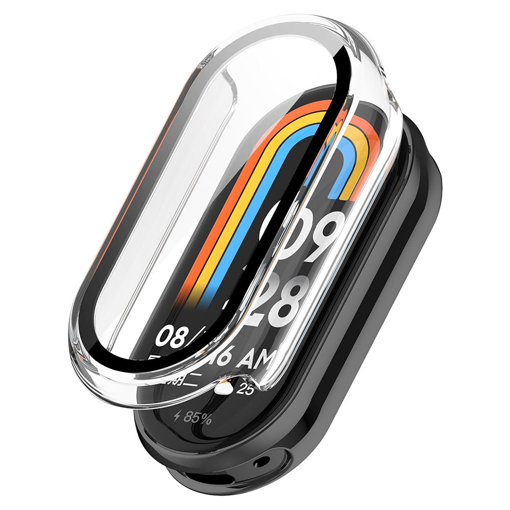 Techsuit Defense360 Pro deksel for Xiaomi MI Band 9, Transparent