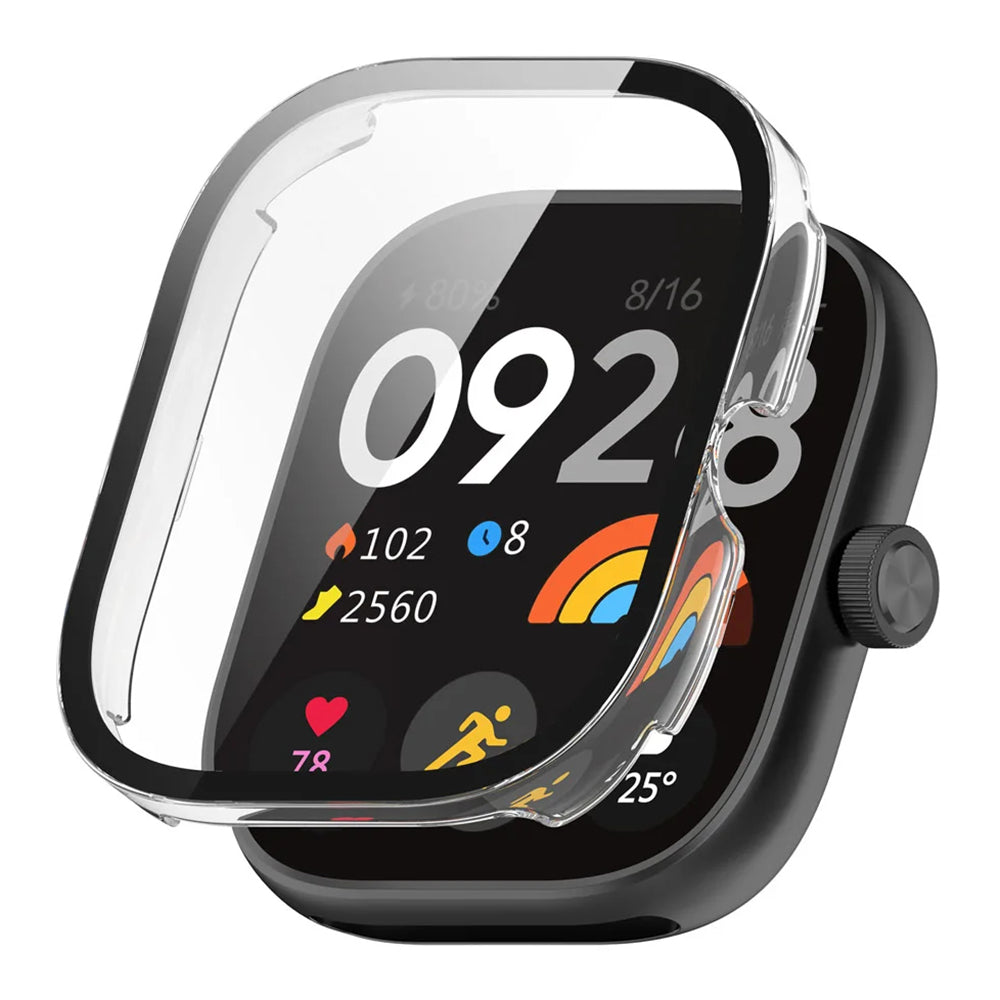 Techsuit Defense360 Pro deksel for Xiaomi Redmi Watch 4, Transparent