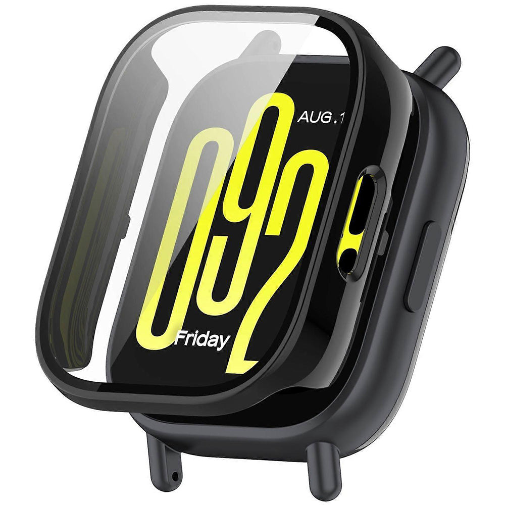 Techsuit Defense360 Pro deksel for Xiaomi Redmi Watch 5 Active, svart