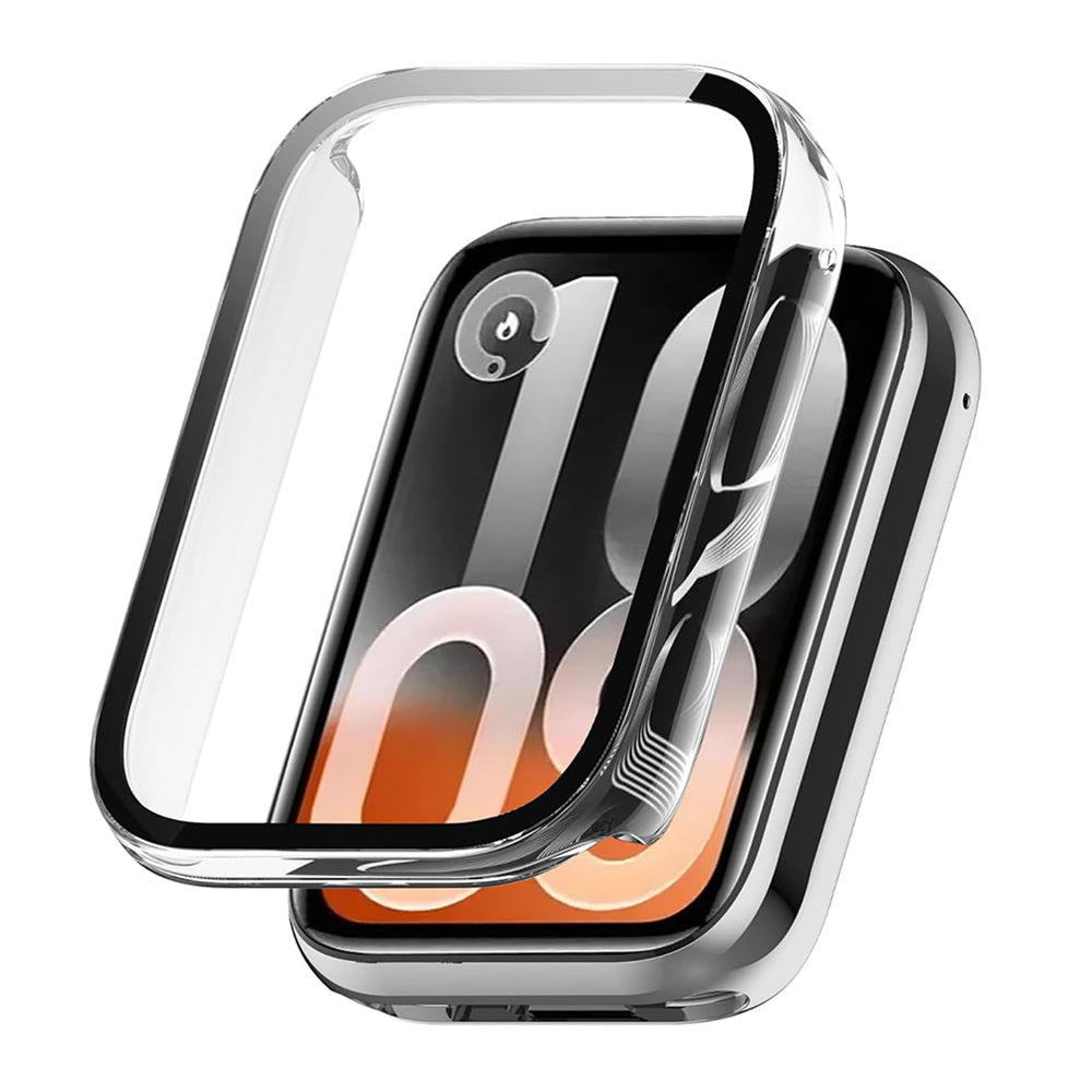 Techsuit Defense360 Pro deksel for Xiaomi Smart Band 10 Pro, Transparent
