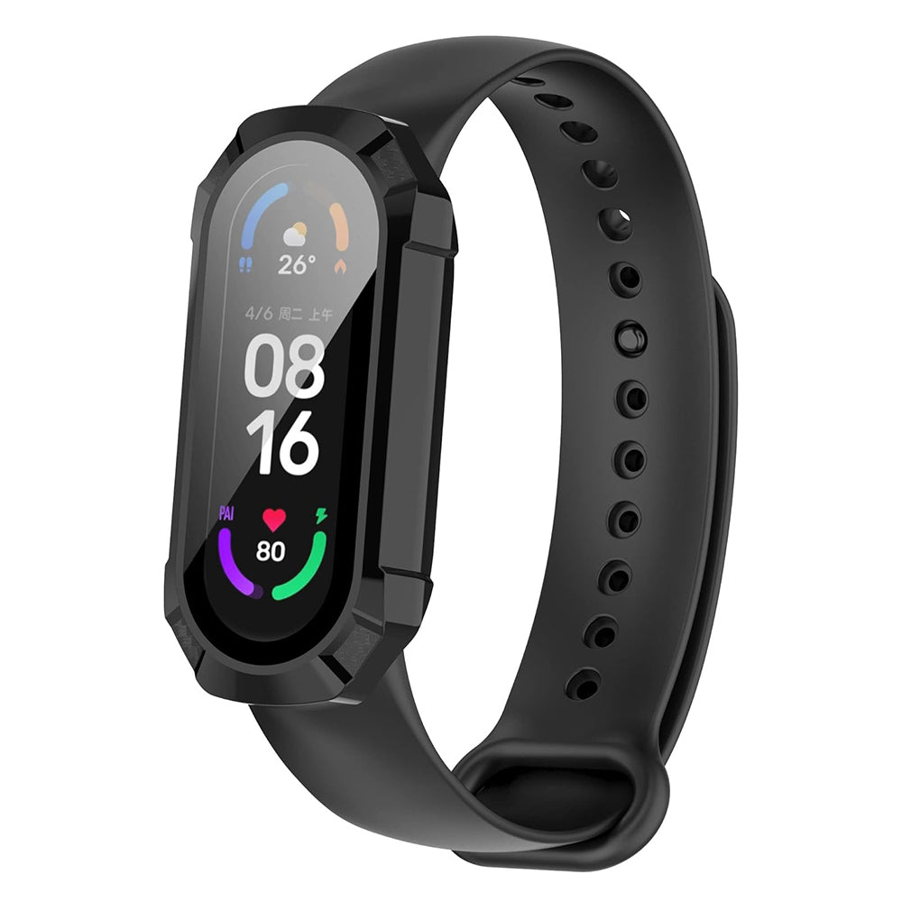 Techsuit Defense360 Pro deksel for Xiaomi Smart Band 7, svart