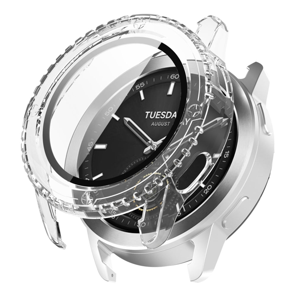 Techsuit Defense360 Pro deksel for Xiaomi Watch S3, Transparent