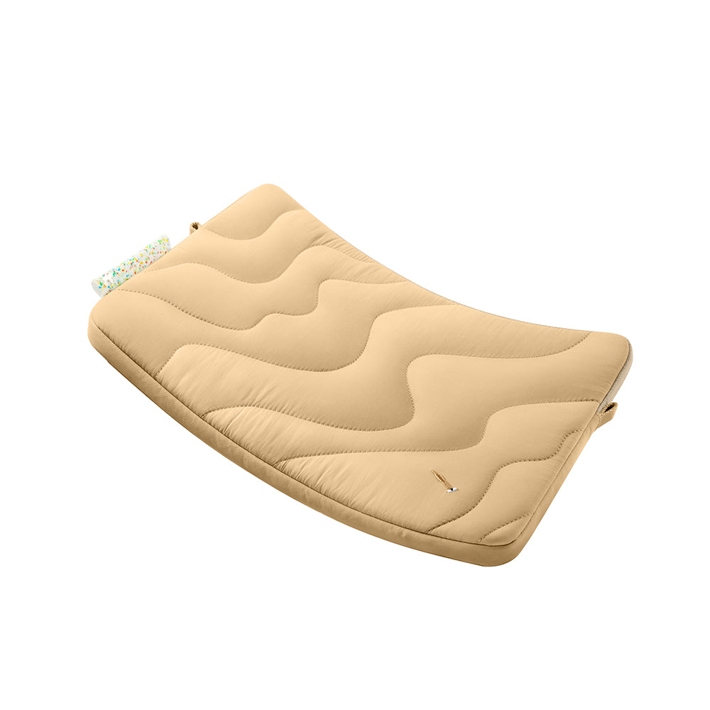 Tomtoc Terra etui for 15-tommers laptop, krem