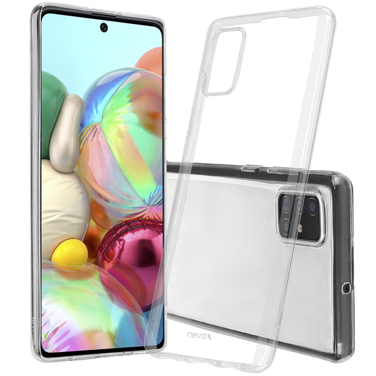 Etui til Samsung Galaxy A42 5G A426, Nevox, StyleShell Flex, gjennomsiktig