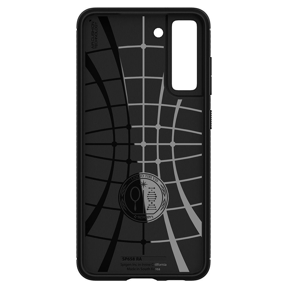 Veske til Samsung Galaxy S21 FE 5G G990, Spigen, Rugged Armour, svart ACS03049