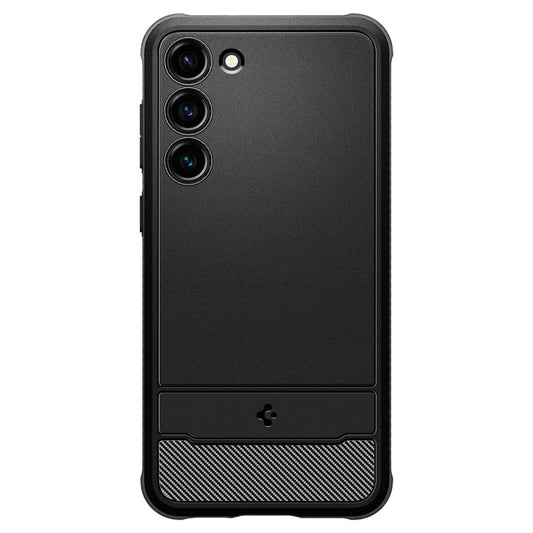 Etui til Samsung Galaxy S23 S911, Spigen, Rugged Armour, svart ACS05711