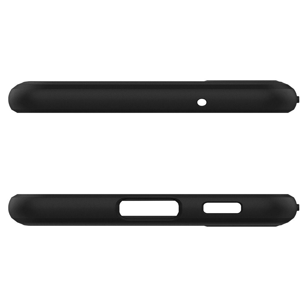 Veske til Samsung Galaxy S21 FE 5G G990, Spigen, Rugged Armour, svart ACS03049