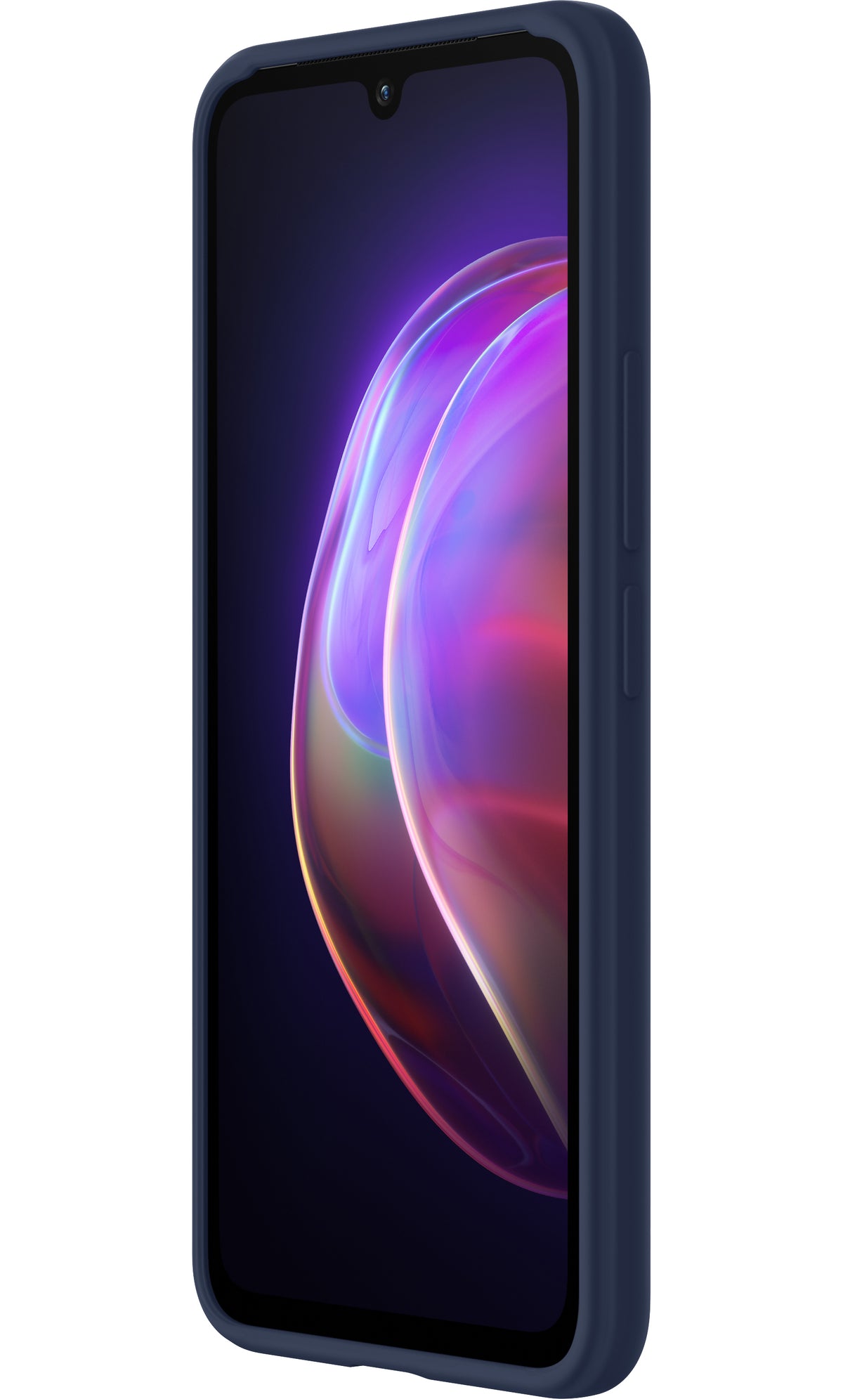 Etui til vivo V21 5G, silikondeksel, blå 6000172