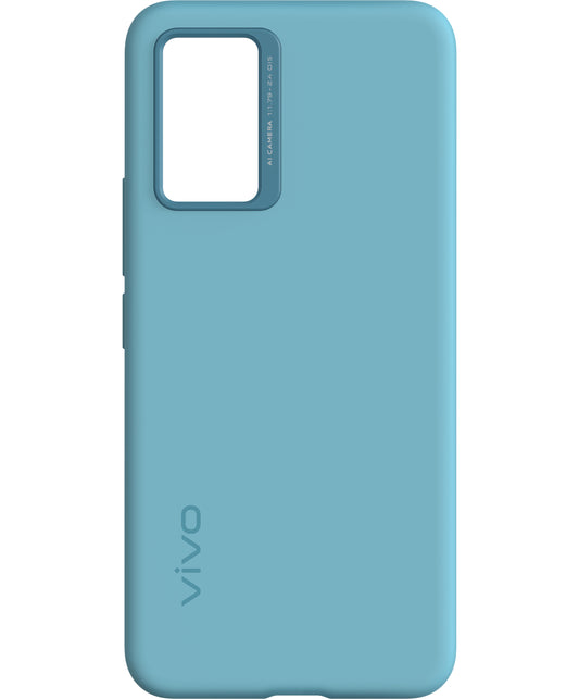 Etui til vivo V21 5G, silikondeksel, blå 6000173