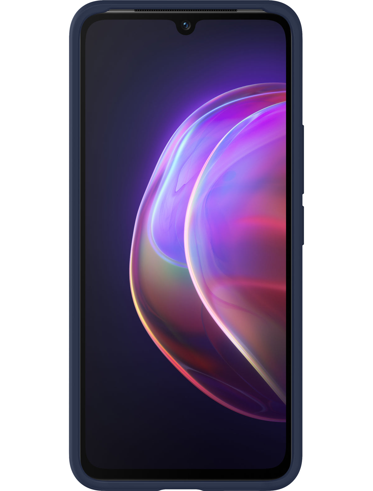 Etui til vivo V21 5G, silikondeksel, blå 6000172