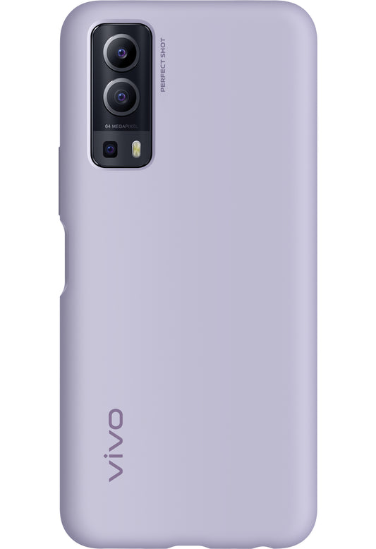 Etui til vivo Y52 5G / Y72 5G, silikondeksel, lilla 6000175
