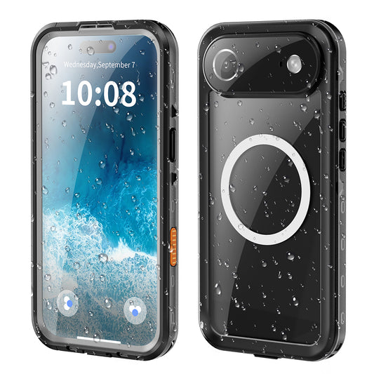 Vanntett deksel for Apple iPhone 17 Air, ShellBox, Svart