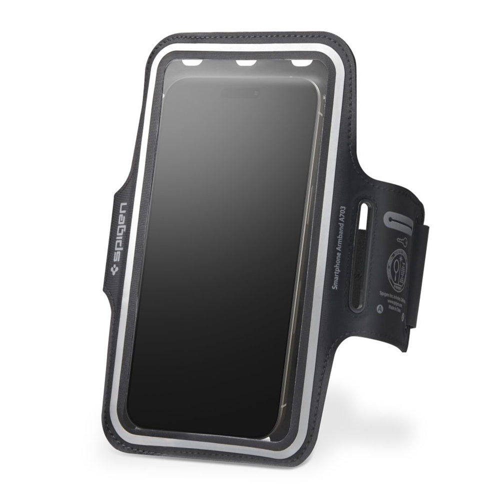 Vanntett universaltui for telefon maks. 6,9 tommer, Spigen, Dynamic Shield, svart AMP07187