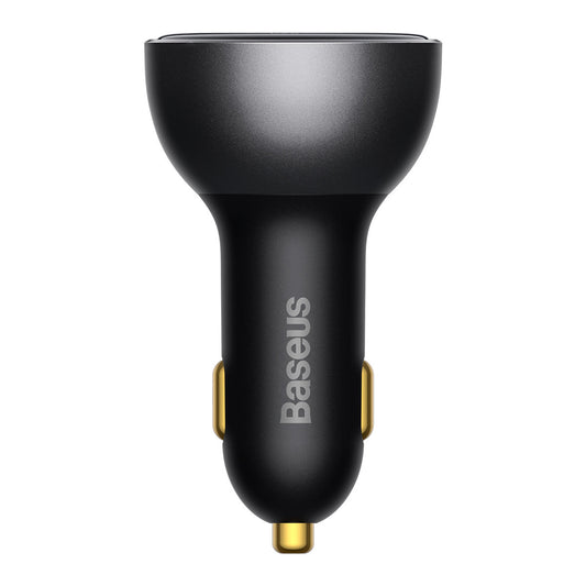Bilader med USB-C-kabel fra Baseus, 140W, 5A, 1 x USB-A - 1 x USB-C, Svart CGZX070001