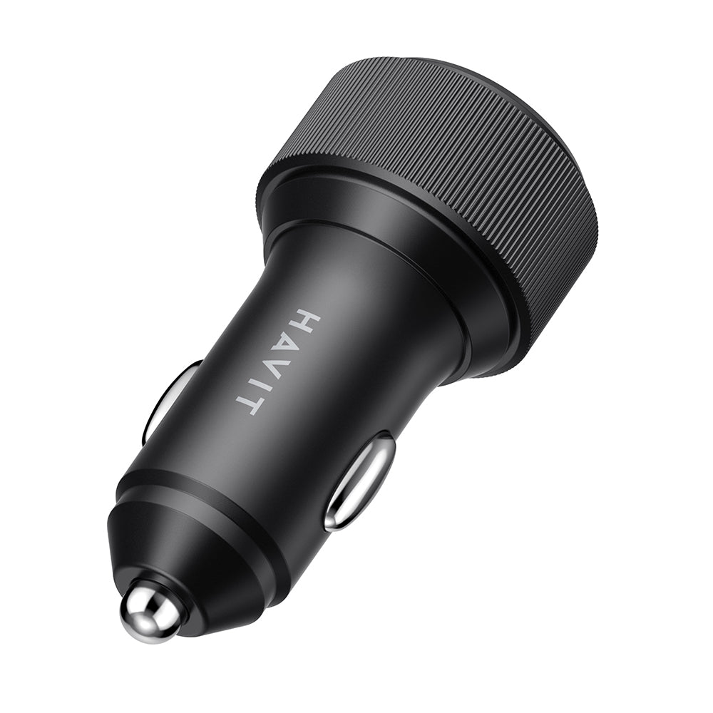 Bilader HAVIT CC2014, 30W, 3A, 2 x USB-C, Svart