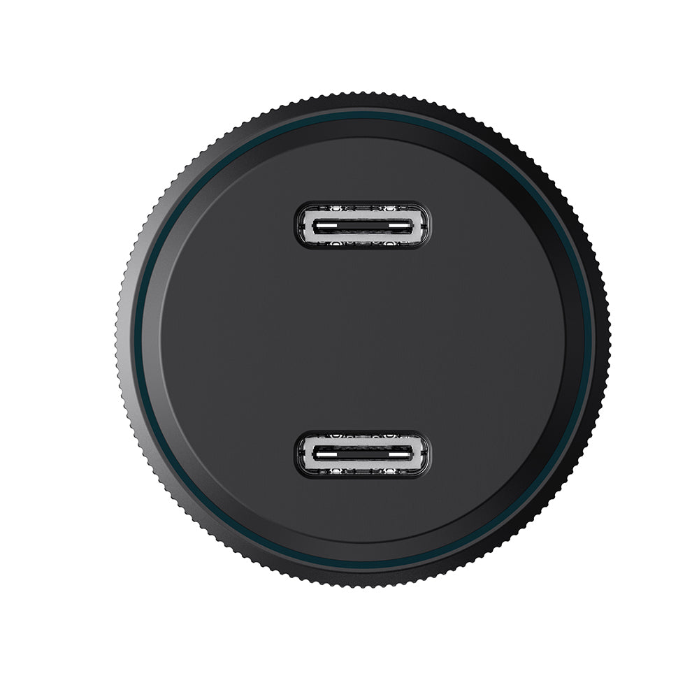 Bilader HAVIT CC2014, 30W, 3A, 2 x USB-C, Svart
