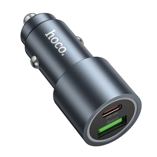 Bilader HOCO Z60, 48W, 3A, 1 x USB-A - 1 x USB-C, Svart