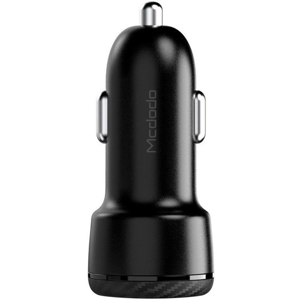 Bilader McDodo CC-5970, 38W, 3A, 1 x USB-A - 1 x USB-C, Svart