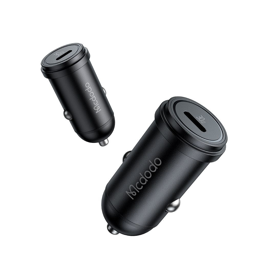 Bilader McDodo CC-7491 Obsidian, 30W, 3A, 1 x USB-C, Svart