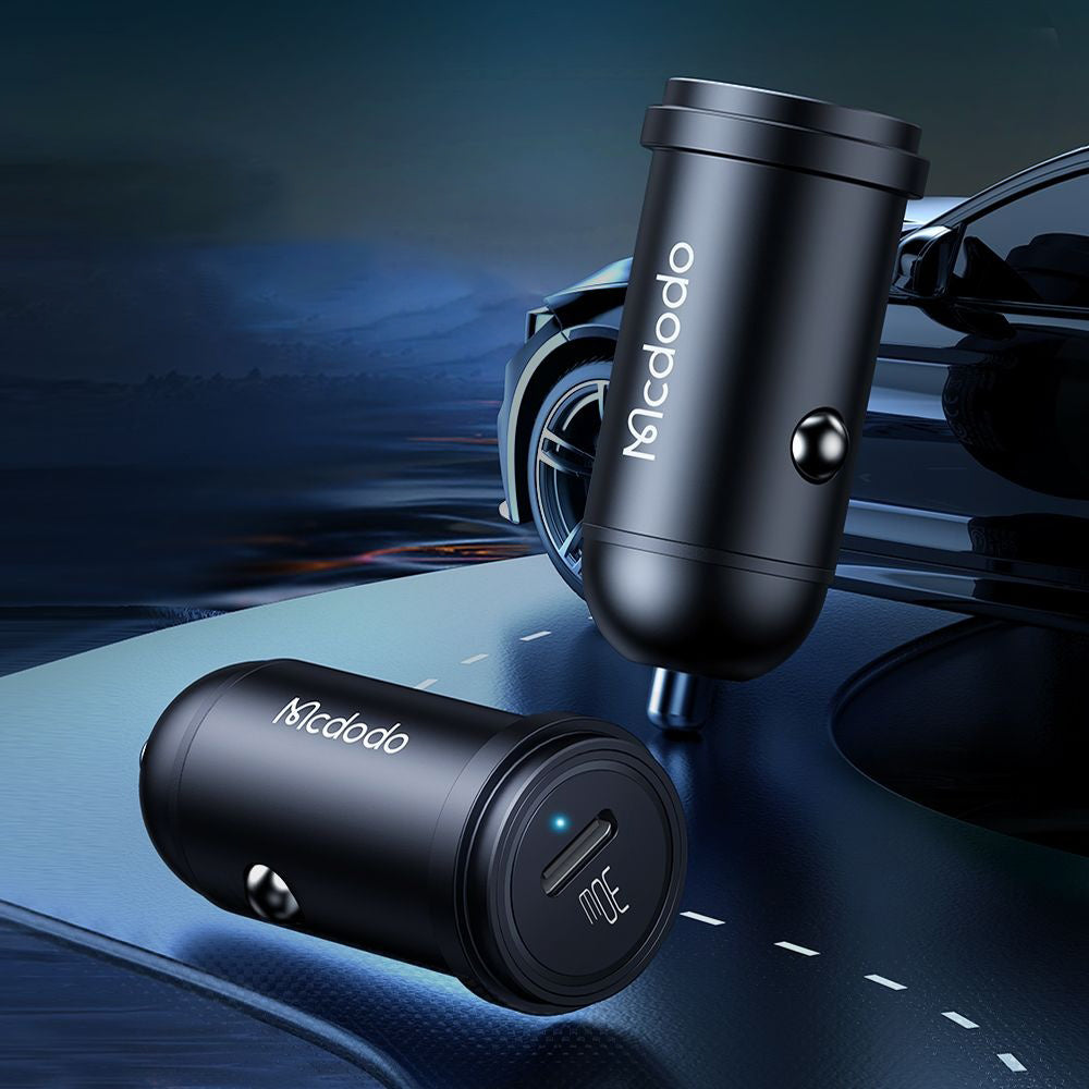 Bilader McDodo CC-7491 Obsidian, 30W, 3A, 1 x USB-C, Svart