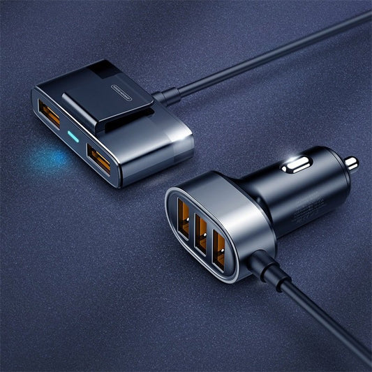 Joyroom automatisk lader JR-CL03, 21W, 2,1A, 5 x USB-A, svart