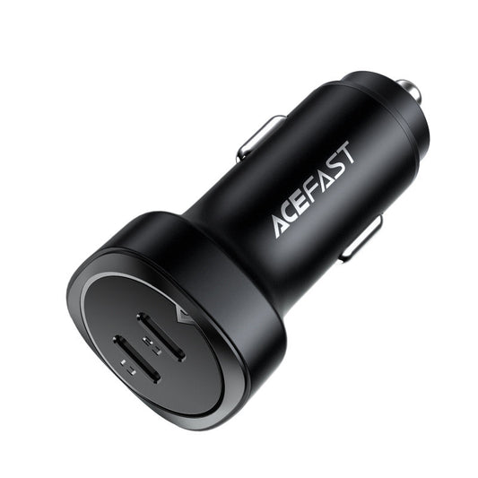 Bilader Acefast B2, 72W, 3A, 2 x USB-C, Svart