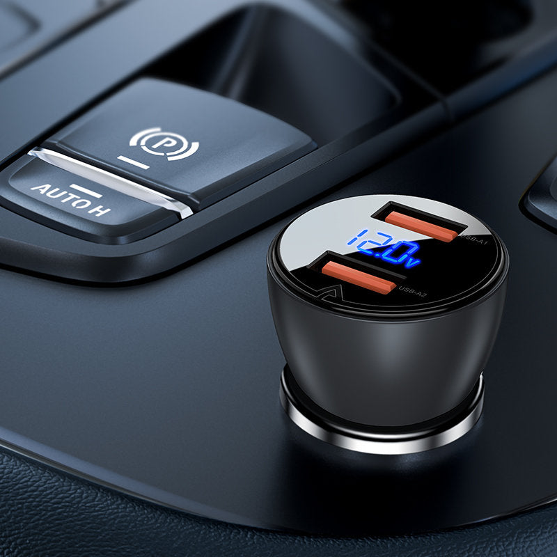 Billader Acefast B7, 45W, 4,5A, 2 x USB-A, svart