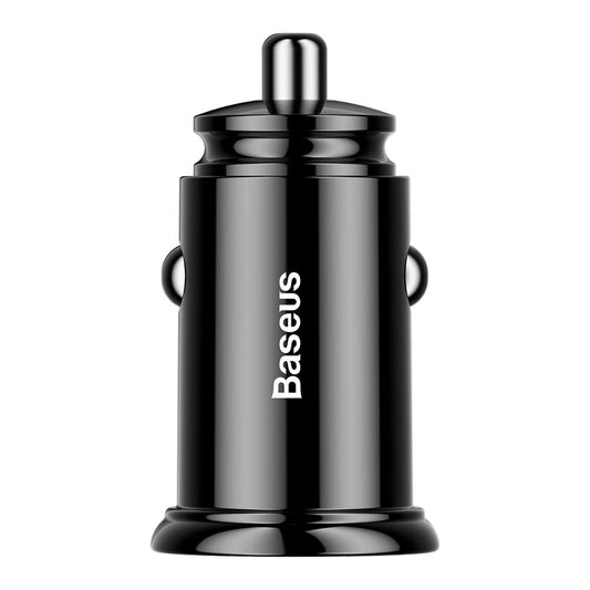 Baseus billader, 30W, 5A, 2 x USB-A, svart CCALL-YD01