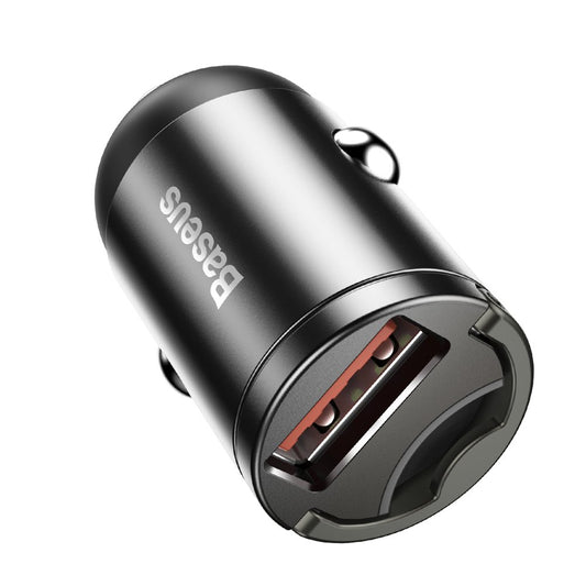 Bilader Baseus Star Mini, 30W, 3A, 1 x USB-A, Grå VCHX-A0G