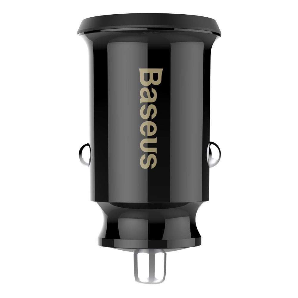 Bilader Baseus Grain, 10W, 2.4A, 2 x USB-A, Svart CCALL-ML01