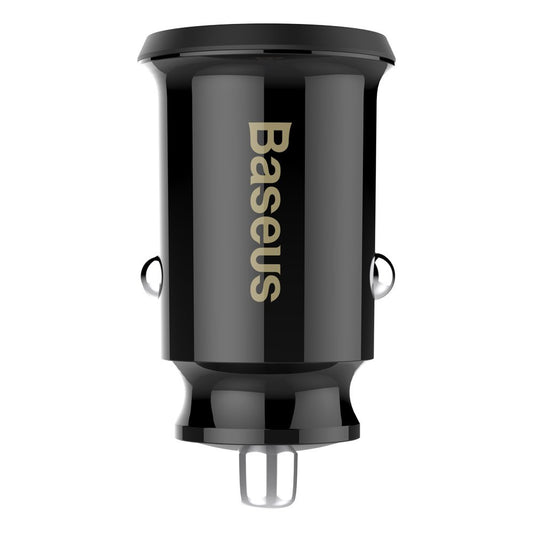 Billadere Baseus Grain, 10W, 2,4A, 2 x USB-A, svart CCALL-ML01