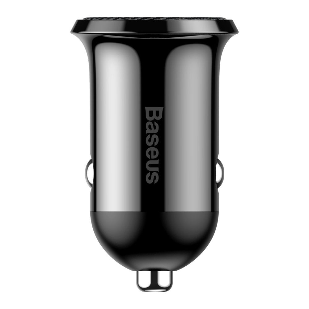 Bilader Baseus Grain Pro, 24W, 2.4A, 2 x USB-A, Svart CCALLP-01