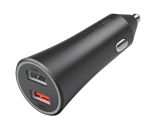 Xiaomi billader, 37W, 3A, 2 x USB-A, svart GDS4147GL
