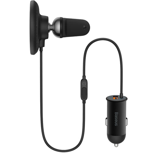 Trådløs Bil Lader Baseus CW01, 40W, 3A, Svart C40141000111-01