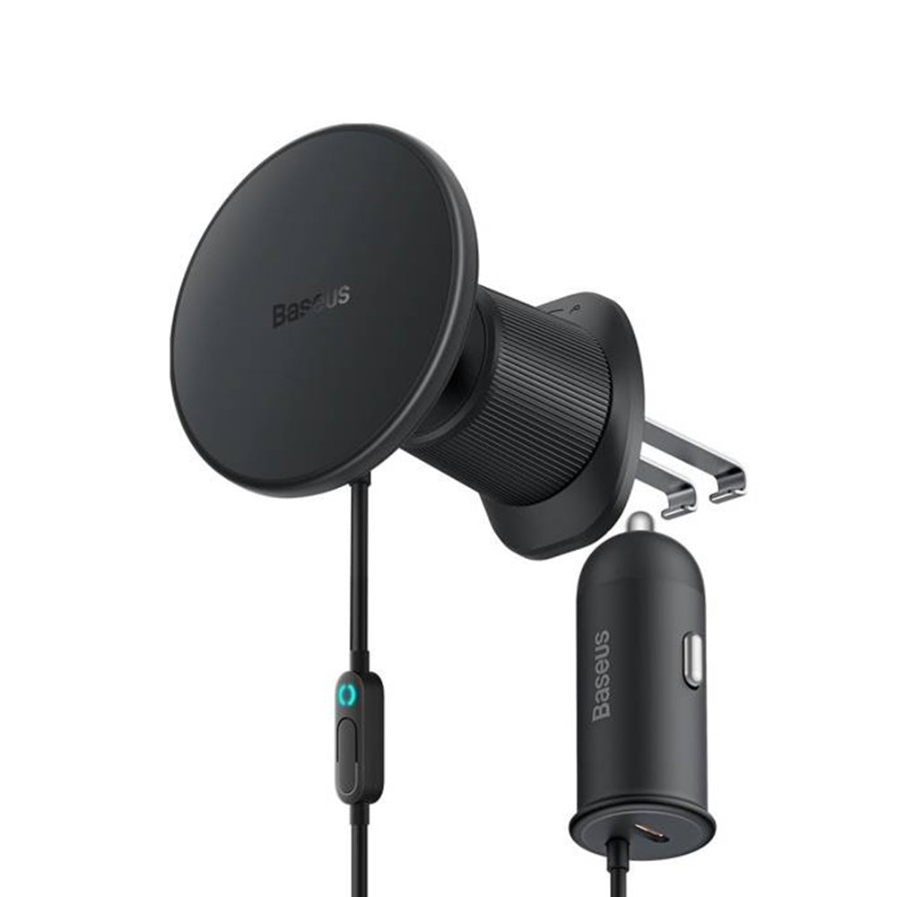 Trådløs Bil Lader Baseus CW01, 15W, 1.67A, Svart C0013A01