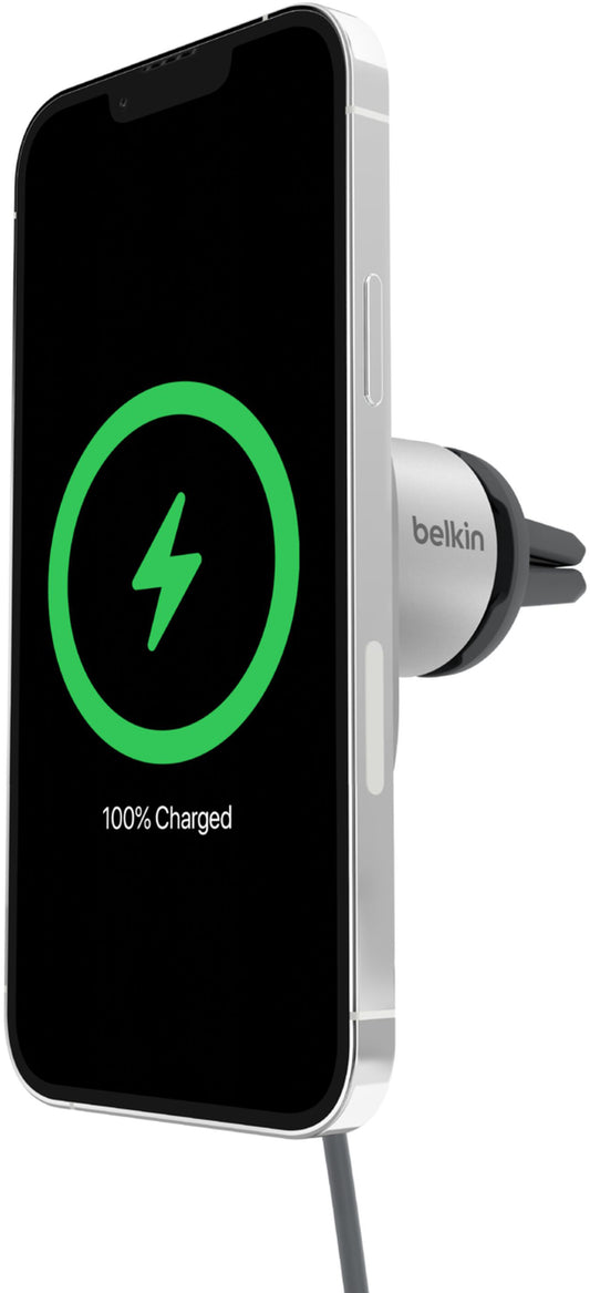 Belkin BoostCharge Pro trådløs billader, 15W, 1,67A, hvit WIC008btGR-V2