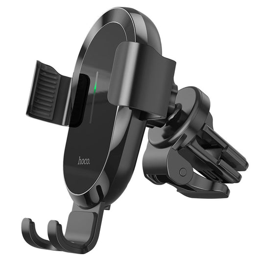 Trådløs Bil Lader HOCO CA105, 15W, 1.67A, Svart