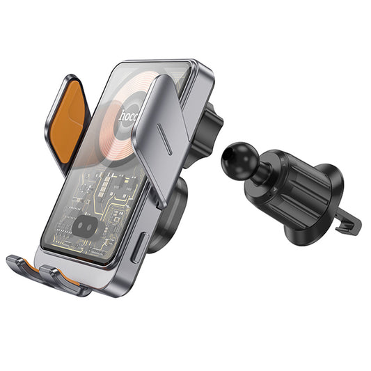 Trådløs Bil Lader HOCO HW7, 15W, 1.67A, Svart