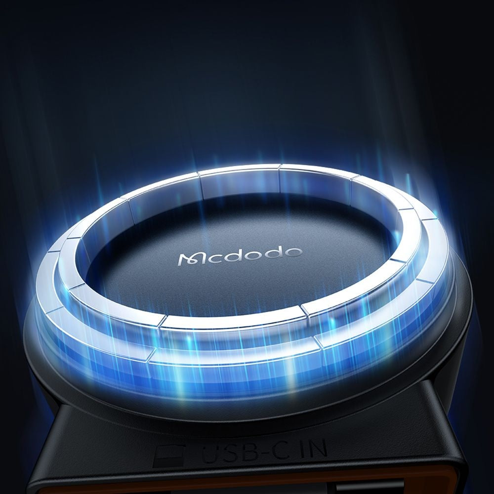 Trådløs Bil Lader McDodo CH-3000, 15W, 1.67A, Svart