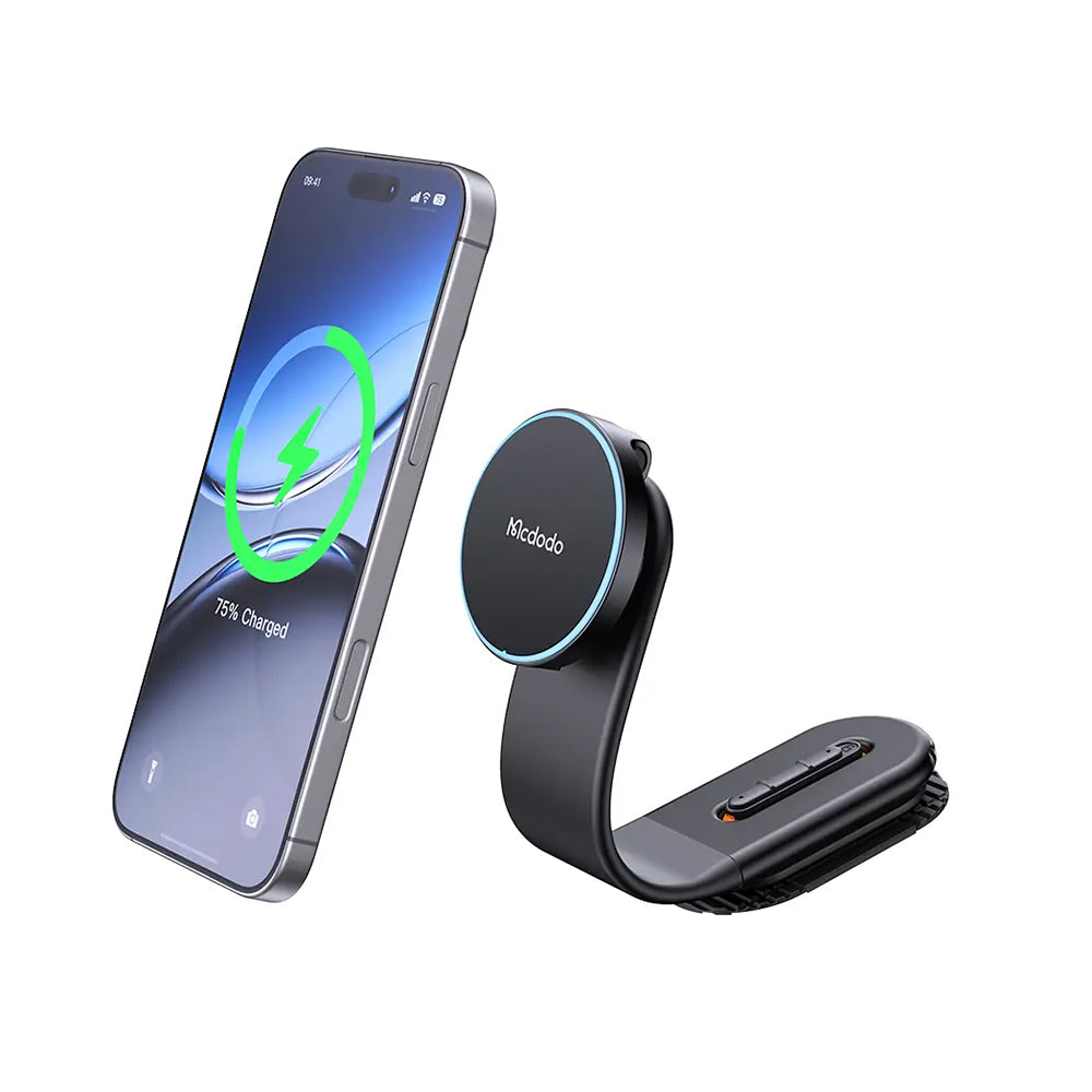 Trådløs Bil Lader McDodo CH-6290, 15W, 1.67A, Svart