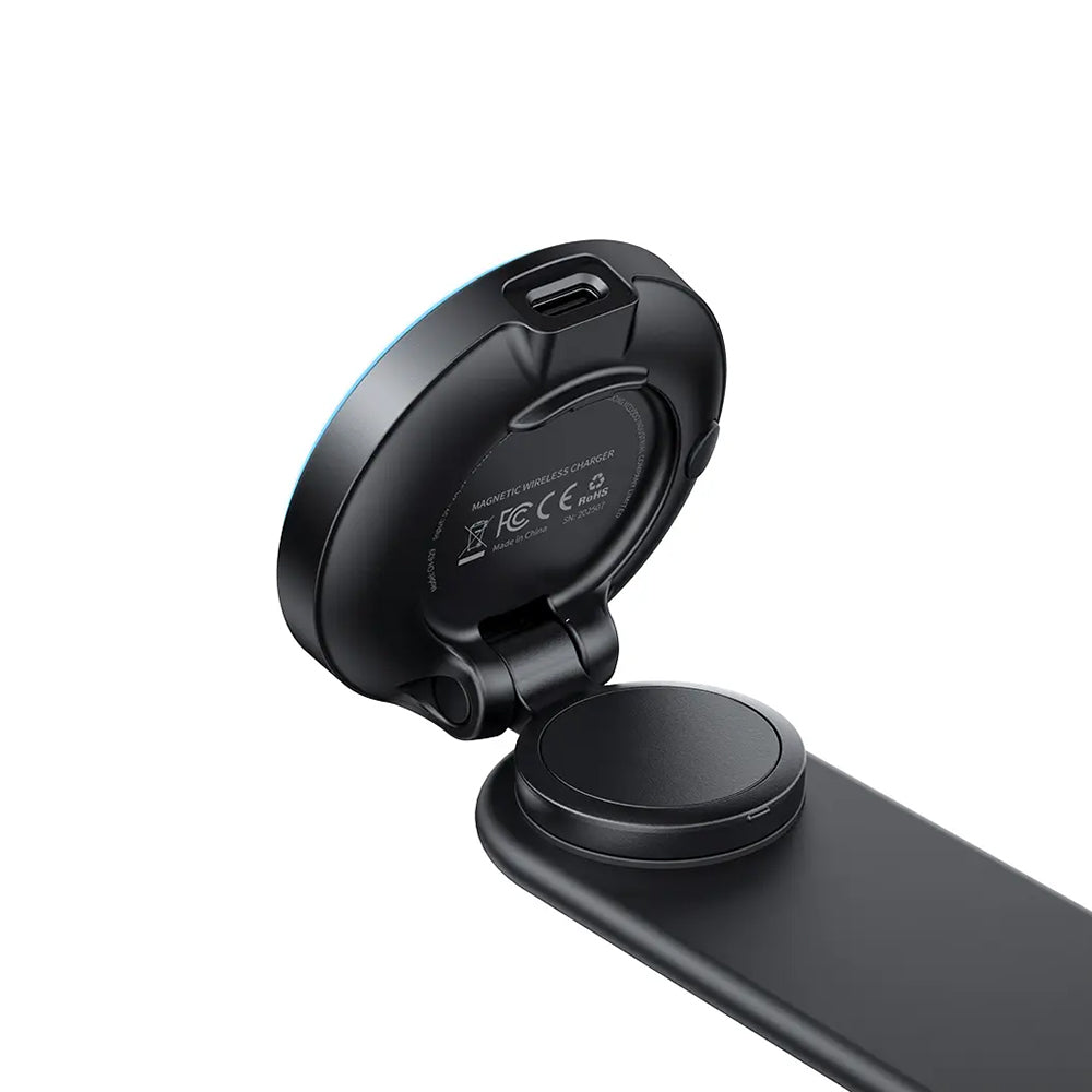 Trådløs Bil Lader McDodo CH-6290, 15W, 1.67A, Svart