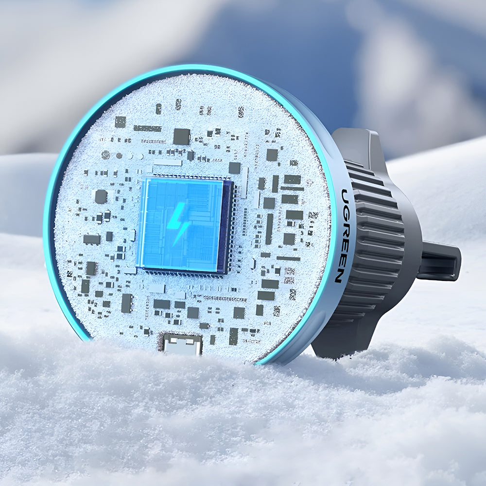 Trådløs Bil Lader UGREEN W758, 25W, 1.67A, Blå