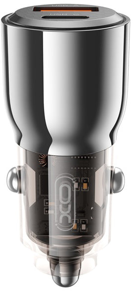 Bilader XO Design CC58, 95W, 3.25A, 1 x USB-A - 1 x USB-C, Svart