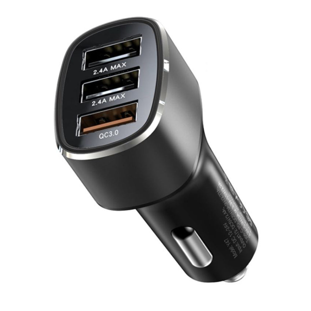 Bilader Yesido Y46, 42W, 3A, 3 x USB-A, Svart