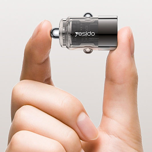 Bilader Yesido Y67, 45W, 3A, 1 x USB-C, Svart