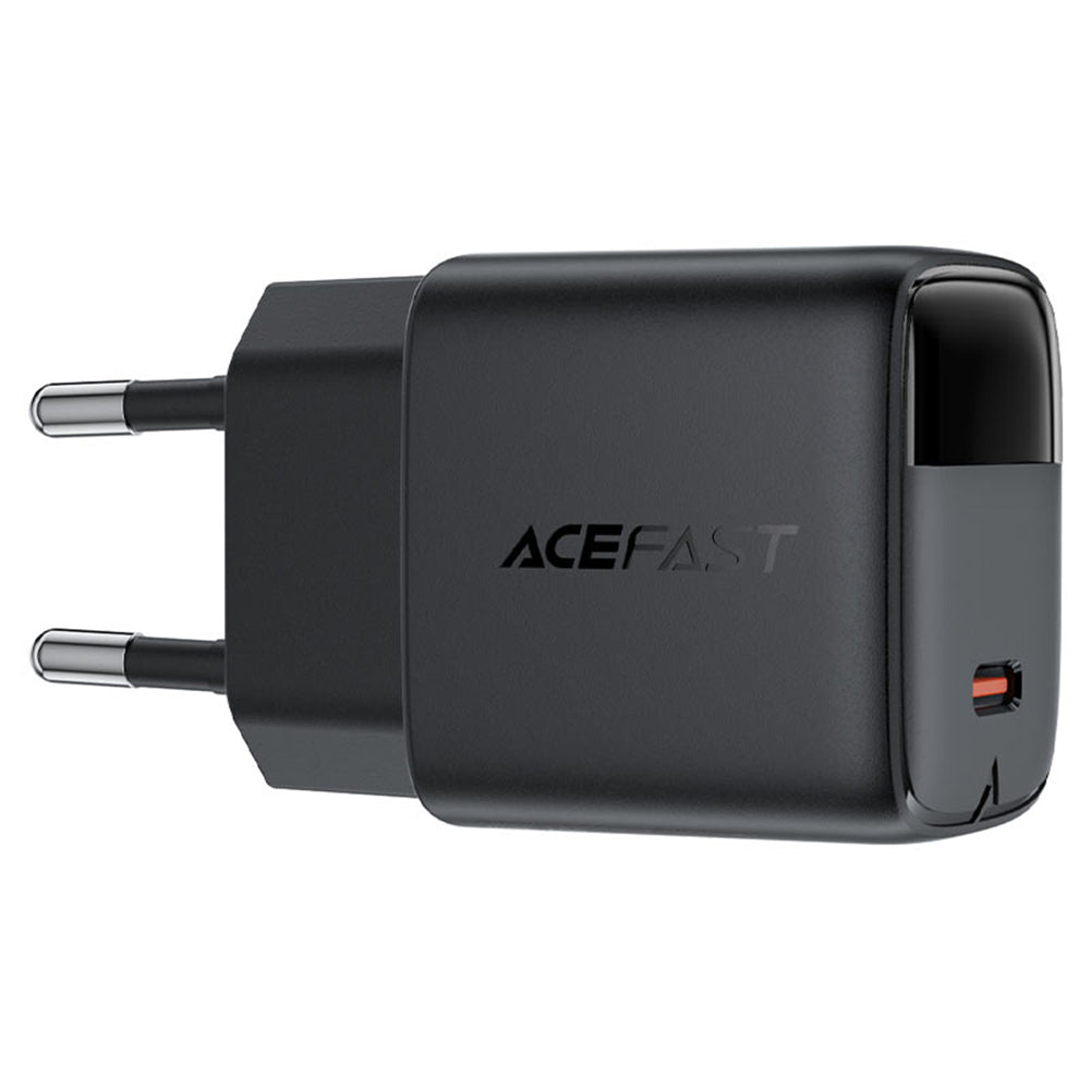 Acefast A113 Display Nettlader, 20W, 3A, 1 x USB-C, Svart